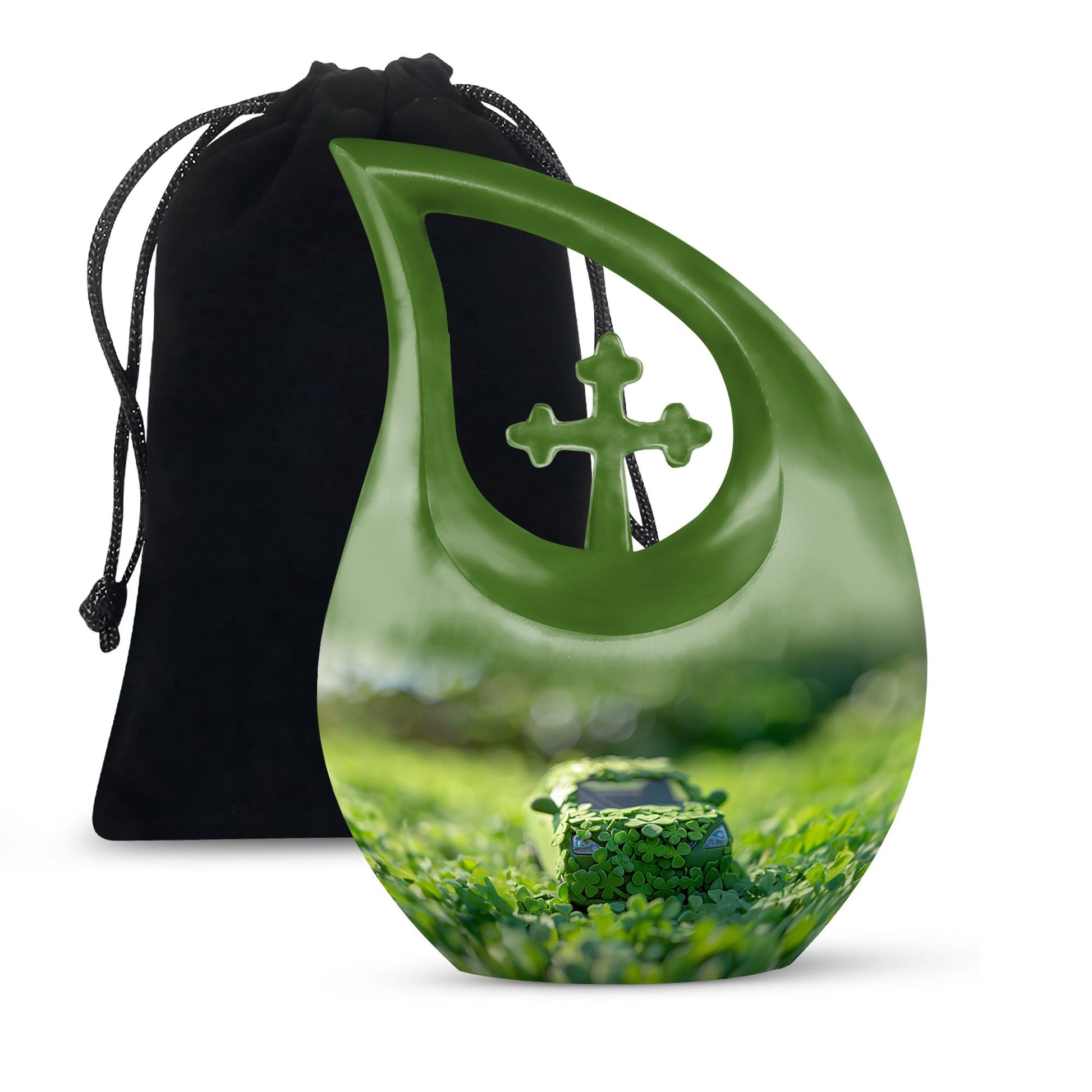 Car Theme Large Urn 10 Inch