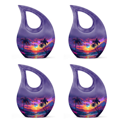 Sunset Theme 3 Inch Keepsake Pack of 4