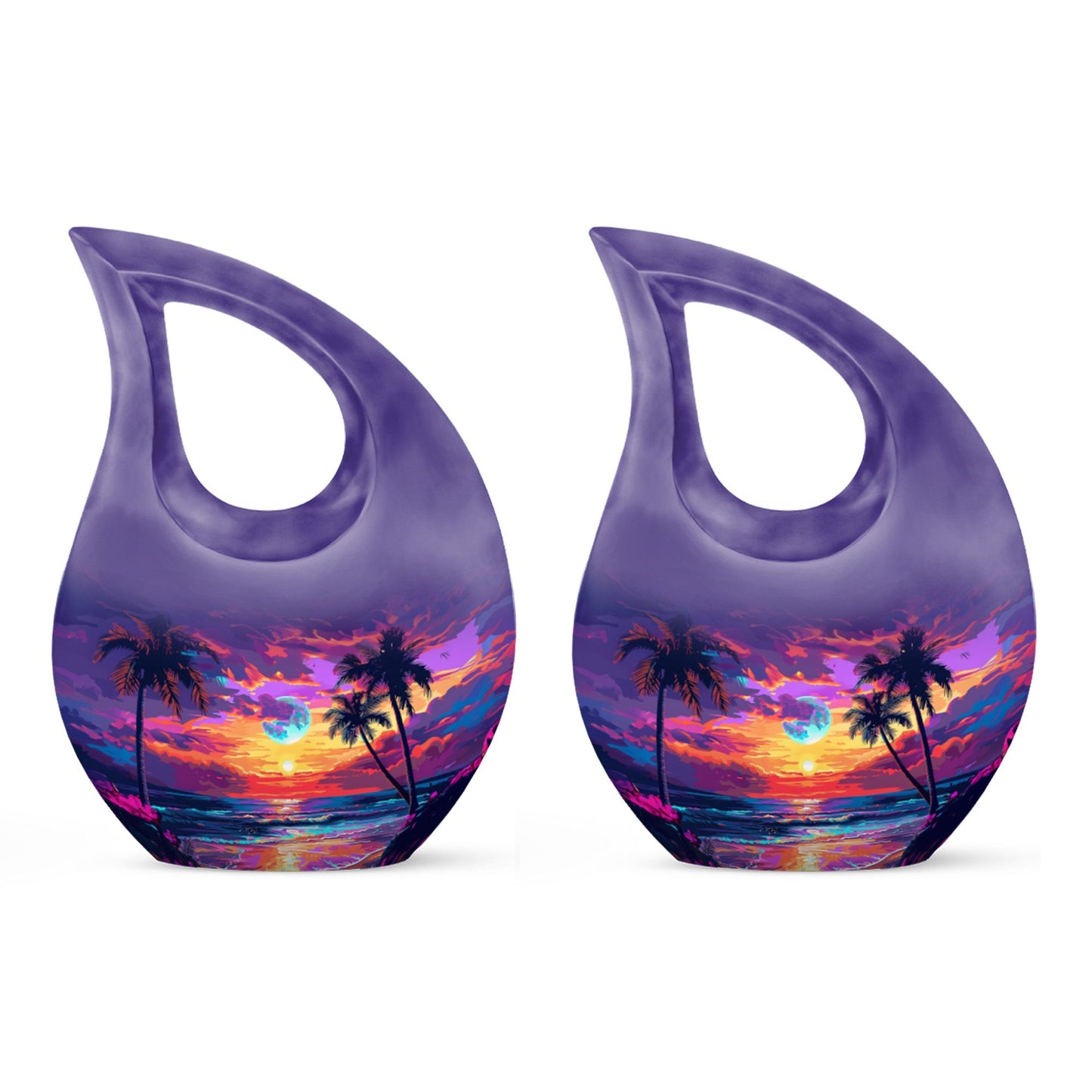 Sunset Theme 3 Inch Keepsake Pack of 2