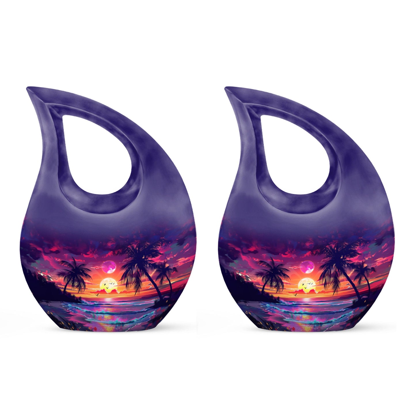 Sunset Theme 3 Inch Keepsake Pack of 2