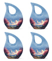 Sunset Theme 3 Inch Keepsake Pack of 4