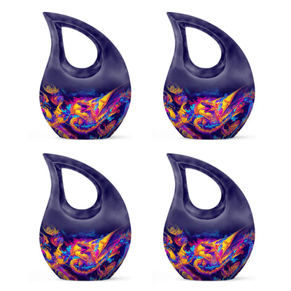 Dragon Theme 3 Inch Keepsake Pack of 4