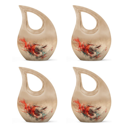 Dragon Theme 3 Inch Keepsake Pack of 4