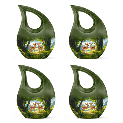Deer Theme 3 Inch Keepsake Pack of 4