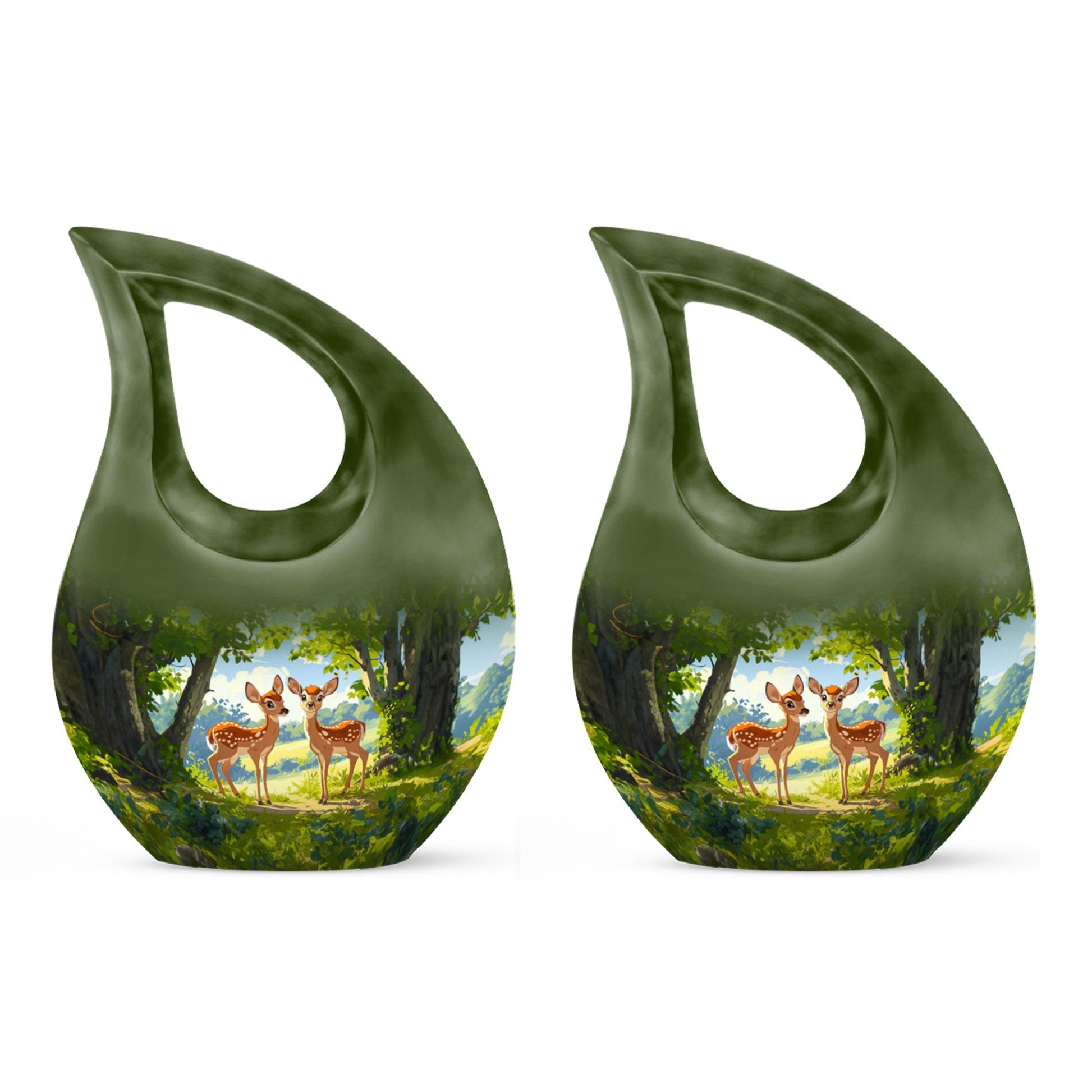 Deer Theme 3 Inch Keepsake Pack of 2