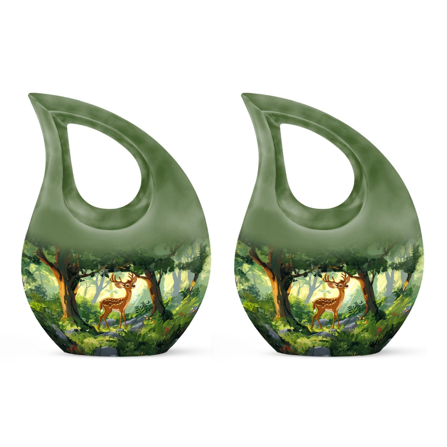 Deer Theme 3 Inch Keepsake Pack of 2