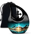 Tropical Sunset Cremation Urn for Adult Ashes - Burial Urns For Humans