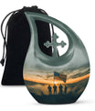 Military Veteran Cremation Urn for Adults - Army Memorial Keepsake Urns For Ashes