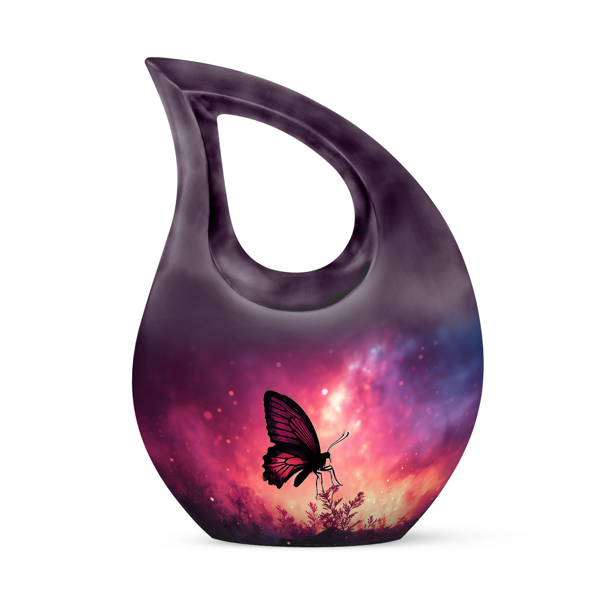 Pink Butterfly Cremation Urns - Imperial Testament - Yatskia