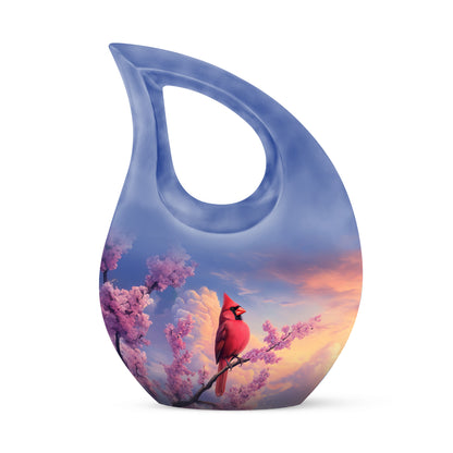 Personalized Blue Cardinal Cremation Urns for Ashes - Enchanting - Yatskia