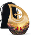 Red Cardinal Bird Cremation Urn – Peaceful Nature Urns For Ashes Large