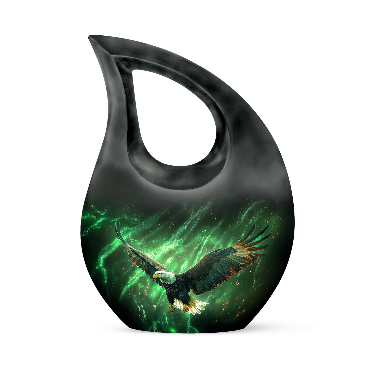 Green Eagle Cremation Urns - Enduring Blessing 10-inch, 200 cu in - Yatskia
