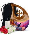 Bear Artistic Cremation Urn – Wildlife Nature Urn for Ashes Adults