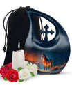 Horse Funeral Urns For Human Ashes – Keepsake Urns For Men Ashes