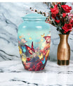 Elegant Butterfly Urn for Human Ashes, Large Funeral Cremains Container ideal for Adult Female Burial