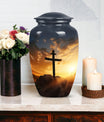 Jesus-URN for preserving ashes of adult male or female, ideal for honoring departed loved ones.