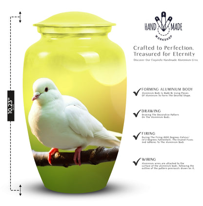 Cremation urn from Dove, ideal for adult men's ashes