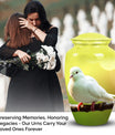 Cremation urn from Dove, ideal for adult men's ashes