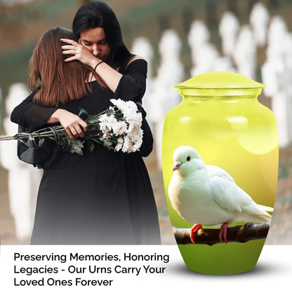 Cremation urn from Dove, ideal for adult men's ashes