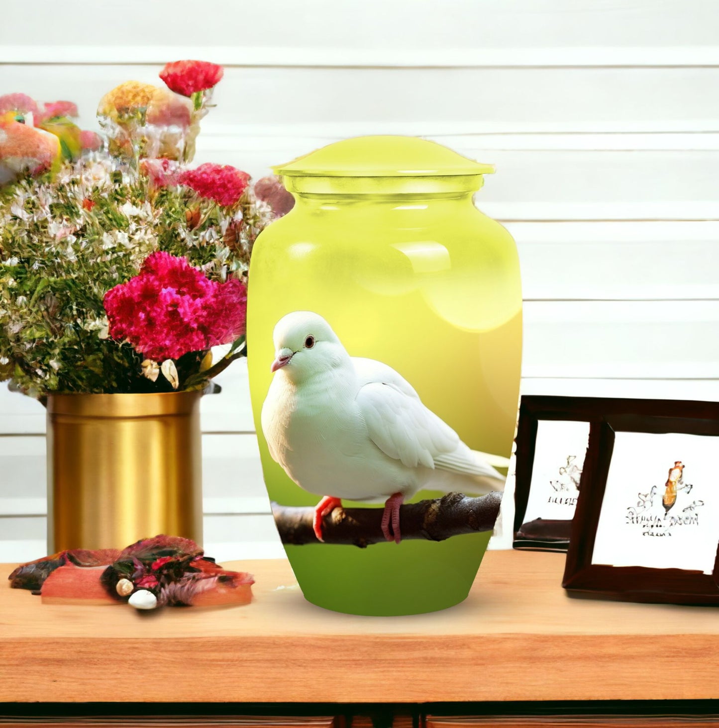 Cremation urn from Dove, ideal for adult men's ashes