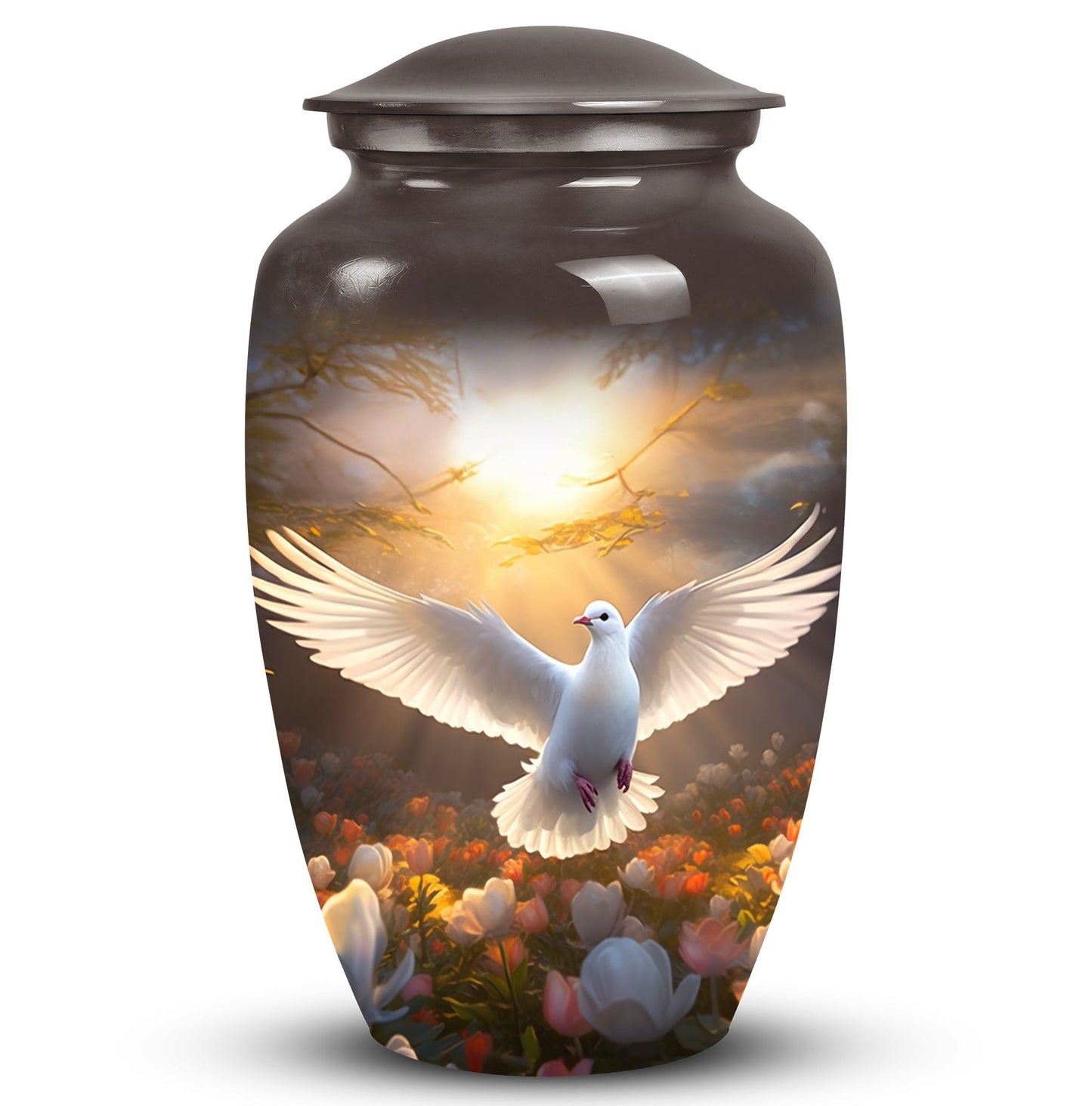 Elegant Dove urn designed for adult ashes, suitable for both male and female cremation
