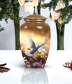 Elegant and durable Dove Urn for storing adult male human ashes, suitable for funeral ceremonies, and memorial use.