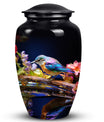 Decorative Sparrow Cremation Urn, suitable for storing ashes of adult male or female