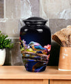 Decorative Sparrow Cremation Urn, suitable for storing ashes of adult male or female