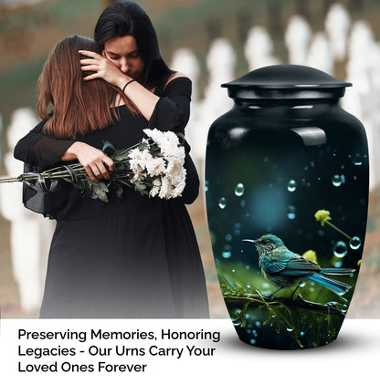 Elegant Sparrow Urn, a thoughtful choice for storing adult human ashes post cremation
