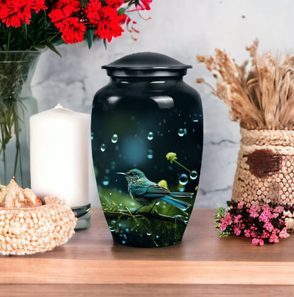 Elegant Sparrow Urn, a thoughtful choice for storing adult human ashes post cremation