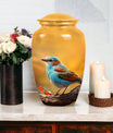 Elegant Sparrow Urn, distinct funeral urn for storing adult human ashes, honoring the deceased's memory