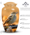 Sparrow Funeral Urn with the capacity to hold Adult Human Ashes for burials and memorial ceremonies