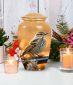 Sparrow Funeral Urn with the capacity to hold Adult Human Ashes for burials and memorial ceremonies