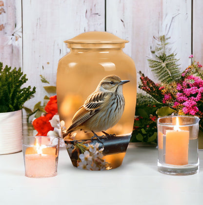 Sparrow Funeral Urn with the capacity to hold Adult Human Ashes for burials and memorial ceremonies