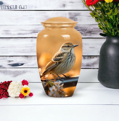 Sparrow Funeral Urn with the capacity to hold Adult Human Ashes for burials and memorial ceremonies