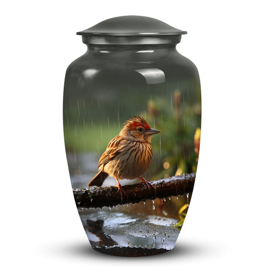 Sparrow urn designed for adult ashes, ideal remembrance burial urn, perfect memorial urn for mom