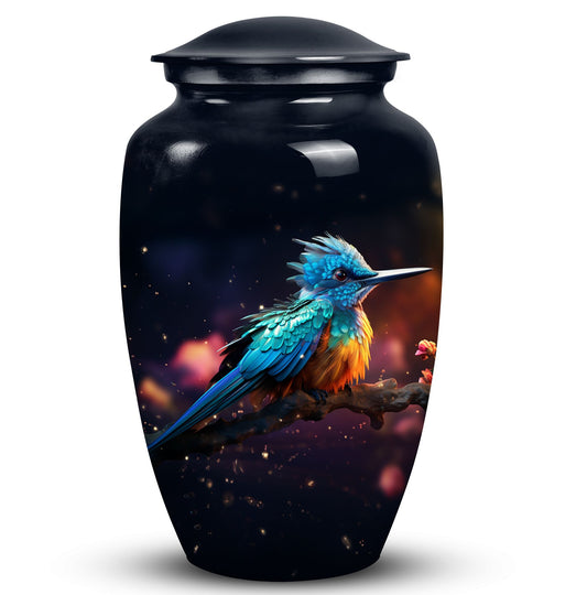 Sparrow Urn suitable for adult male ashes, presenting a timeless burial solution