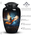 Image of Sparrow Urn, an elegant cremation urn suitable for adult male or female ashes