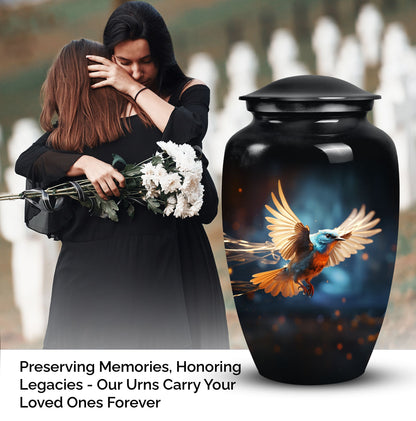 Image of Sparrow Urn, an elegant cremation urn suitable for adult male or female ashes