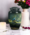 Unique Sparrow Urn designed as a cremation container for human ashes, suitable for adult man or a beloved mom
