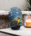 Spacious Sparrow Urn for cremation ashes of an adult man, also suitable for female and mother's ashes