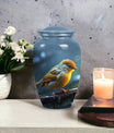 Spacious Sparrow Urn for cremation ashes of an adult man, also suitable for female and mother's ashes