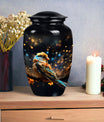 Elegant Sparrow Urn, suitable for adult ashes. Ideal for both female and male remains. Ensuring a tasteful and dignified memorial.