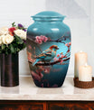 Handcrafted Sparrow Urn from Perfect Memorials, ideal Urn for Dad and suitable for storing Adult human ashes after the funeral