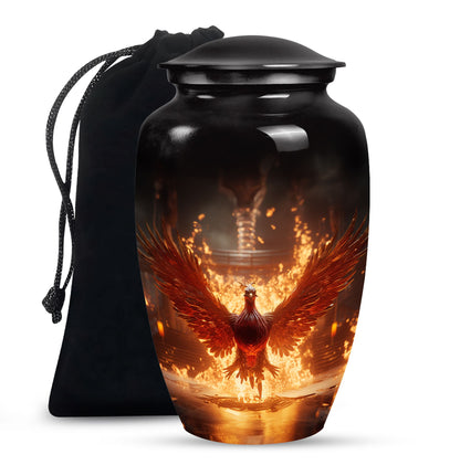 Phoenix Cremination Urn for Human Ashes - Urn for Men