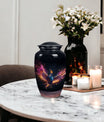 Medium Phoenix Cremation Urn suitable for storing adult human ashes, ideal for men or as a special memorial for Dad
