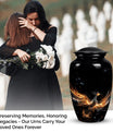 Phoenix Cremation Urn, suitable for ashes of adult male or female parent
