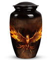 Phoenix Urn, elegantly designed for preserving the ashes of an adult man or woman, suitable for mom's burial.