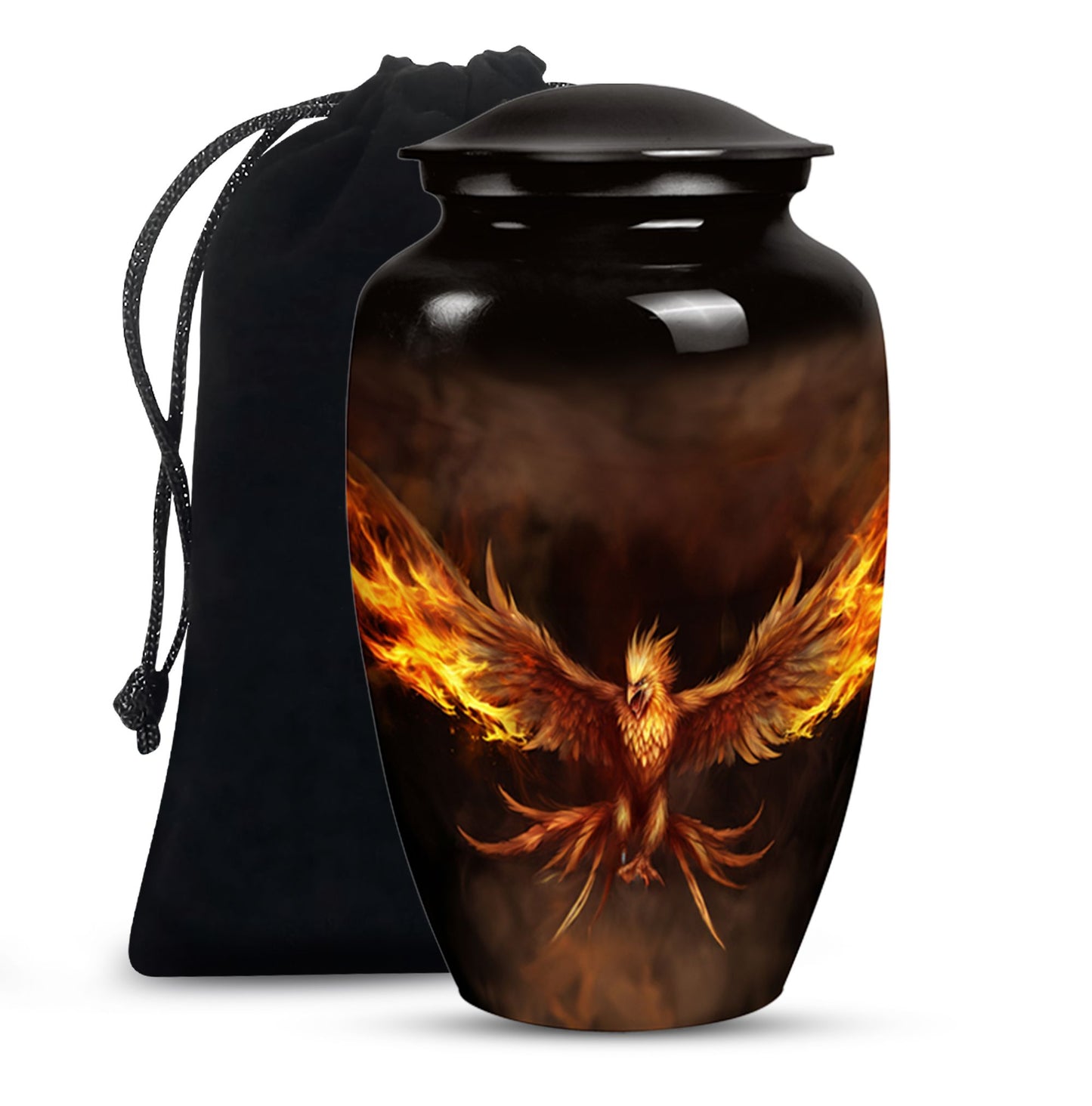 Phoenix Urn for Human Ashes - Elegant Cremation Urn for Man & Woman
