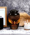 Phoenix Urn, elegantly designed for preserving the ashes of an adult man or woman, suitable for mom's burial.